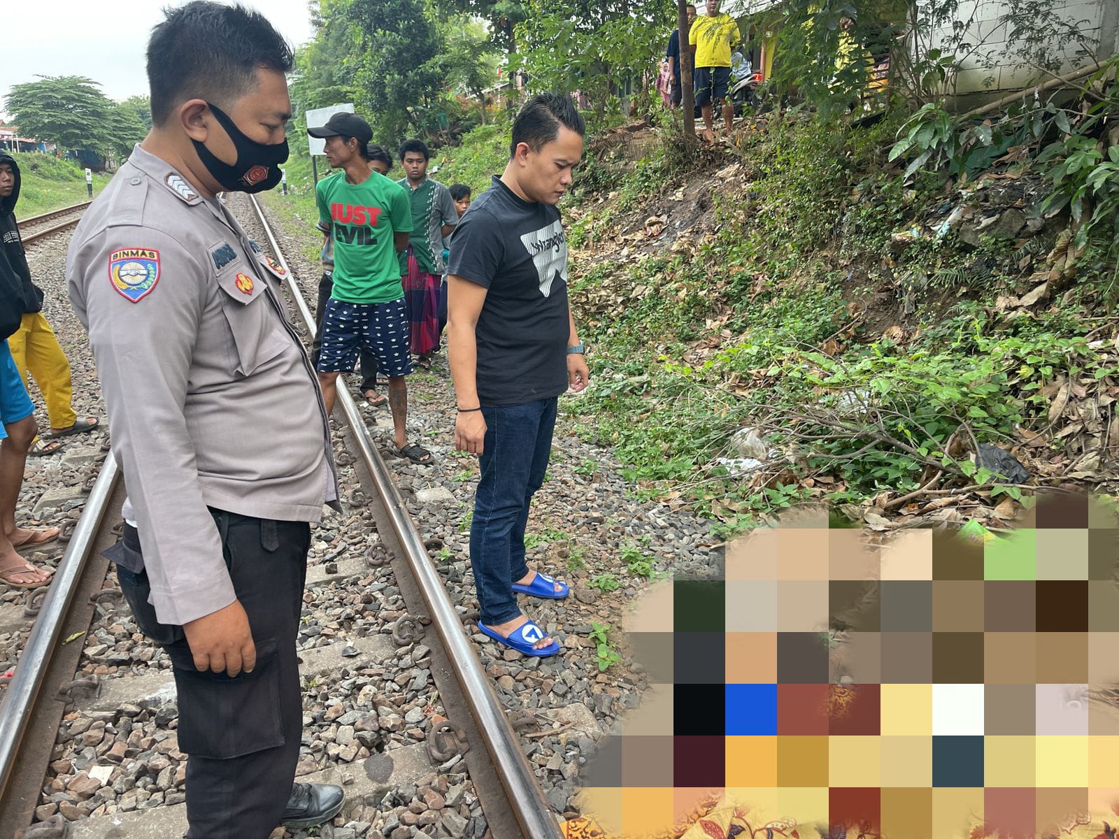 Tragis, Sepasang Kekasih di Kotabaru Tewas Tertabrak Kereta