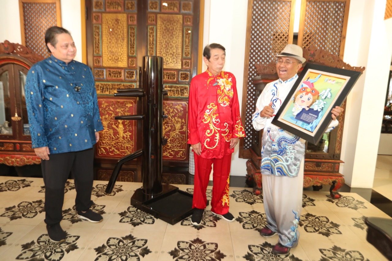 Gembira Sambut Kejuaraan Nasional Wushu Piala Presiden