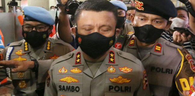 Irjen Sambo Jadi Tersangka Penembak Brigadir J