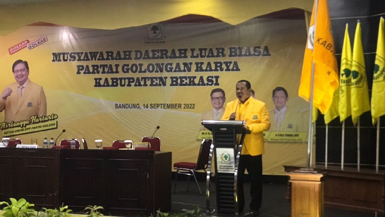 Marjuki Ingin Bekasi Tetap Milik Golkar