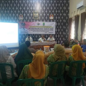 Musrenbangdes, Desa Jatisari Evaluasi Pembangunan