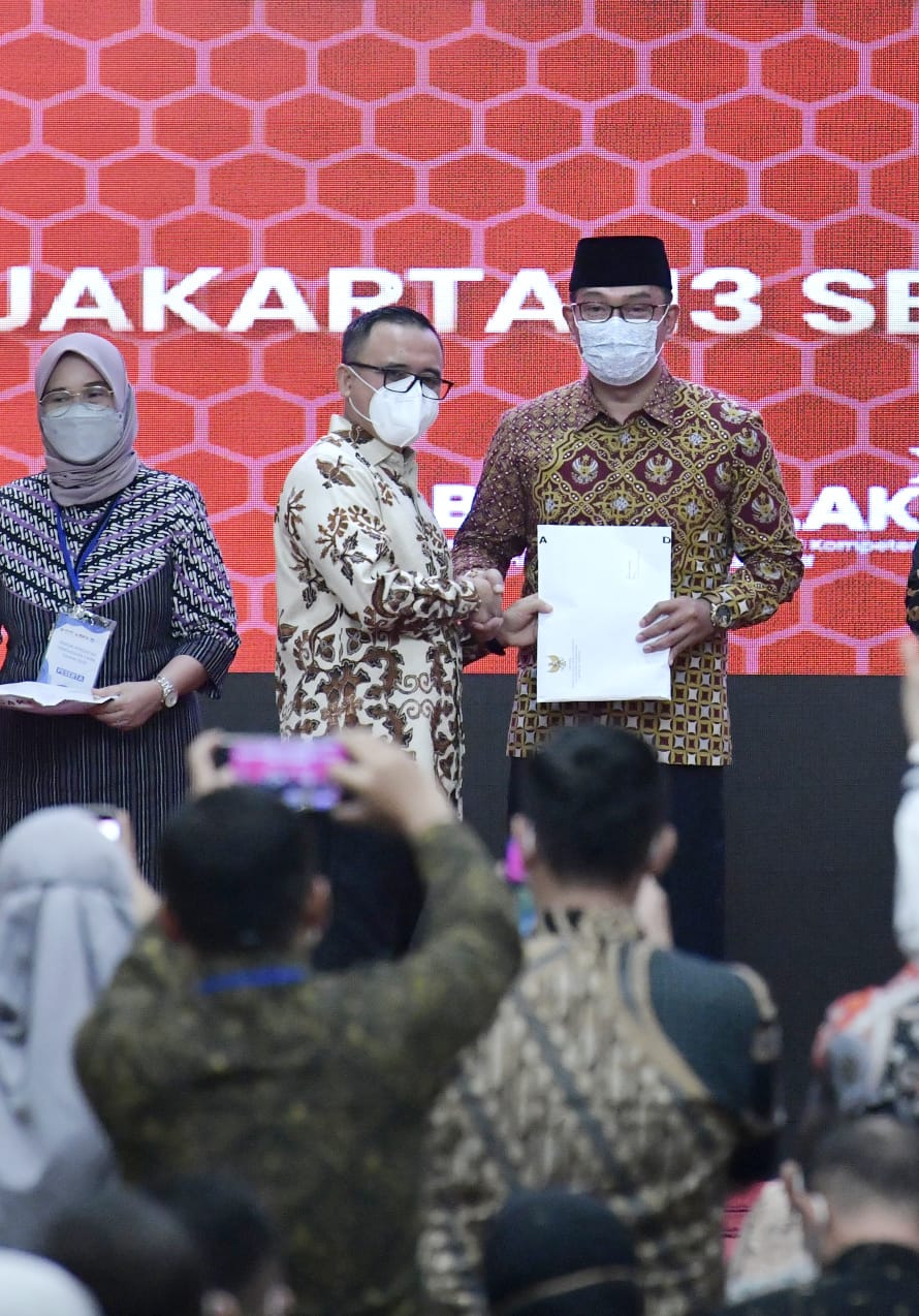 Gubernur Ridwan Kamil Hadiri Rakor Persiapan Pengadaan ASN Tahun 2022