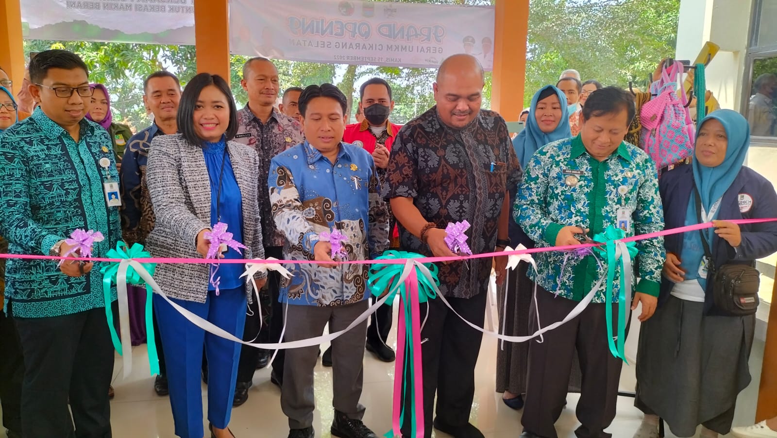 Gerai UMKM Cikarang Selatan Diresmikan, Camat: Produknya Sudah Diekspor Keluar Negeri