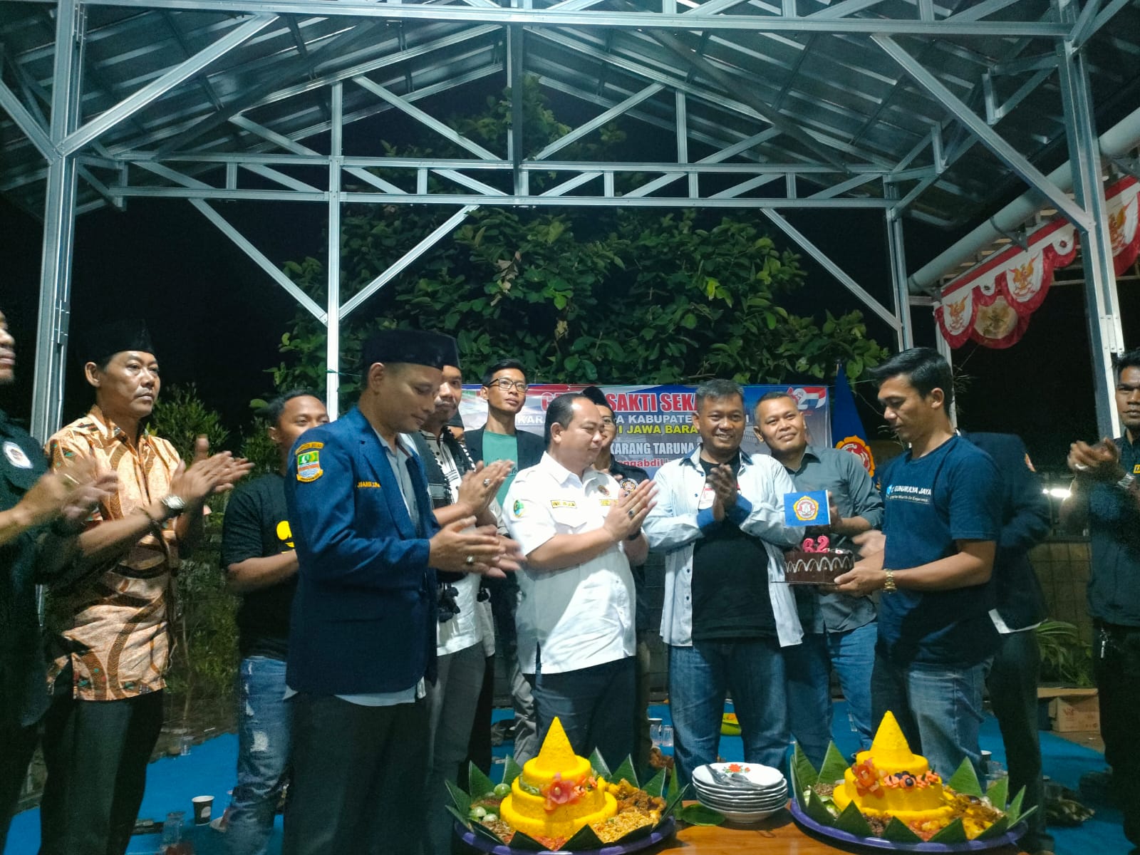 Hadiri Peringatan HUT Karang Taruna ke-62 di Kecamatan Setu, Ketua Jawa Barat Ajak Desa Gelorakan Garuda