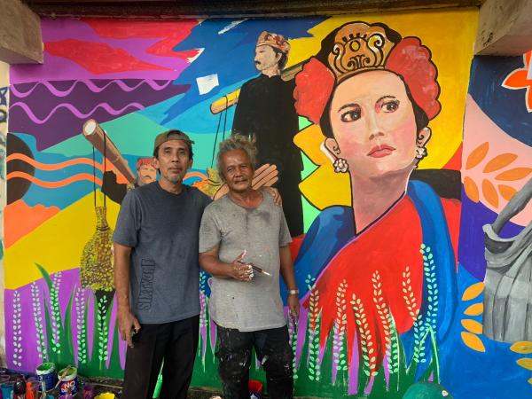 Kisah Hidup Babeh Budi dari Tembok ke Tembok, Seniman Mural yang Tetap Bersemangat di Usia Senjanya