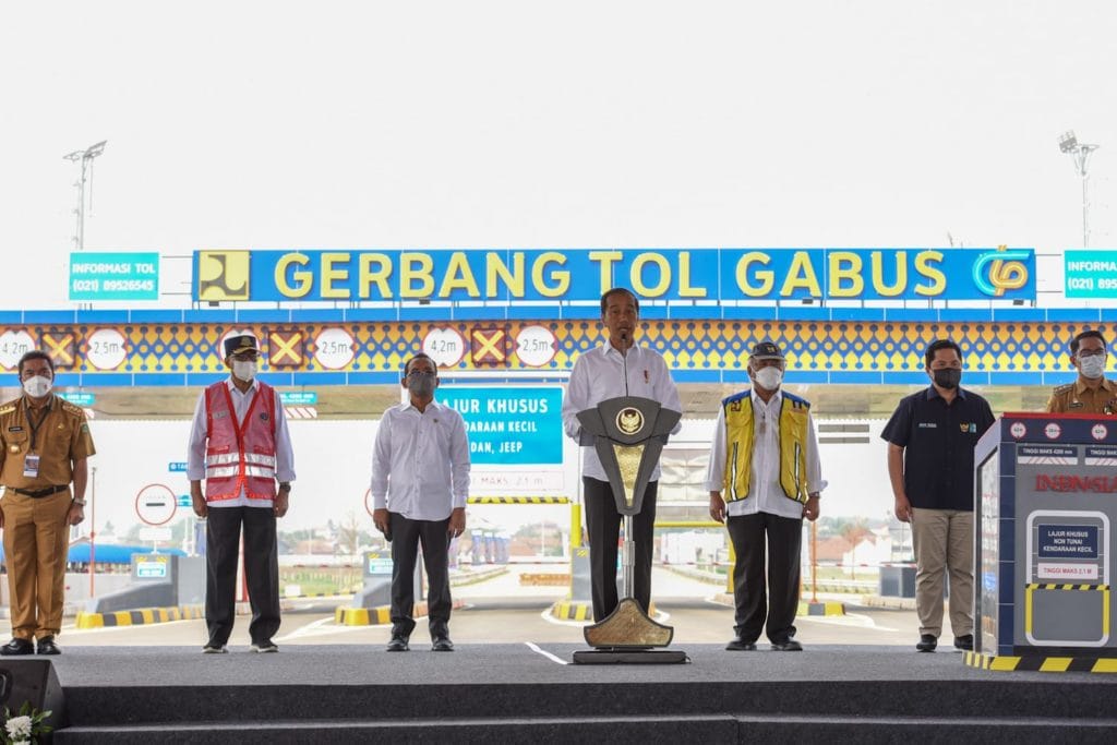 Jokowi Resmikan Pengoperasian Tol Cibitung - Cilincing untuk Percepat Distribusi Barang di Kawasan Industri