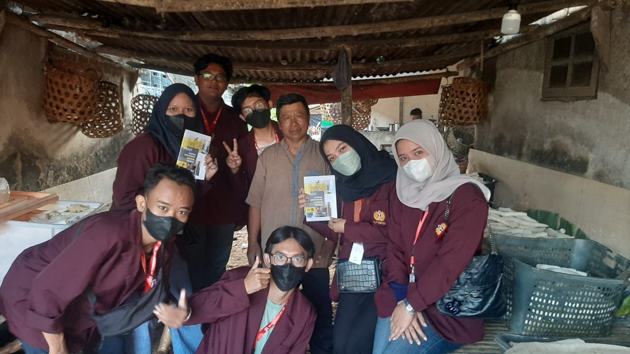 KKN Unsika Kelompok 15 Sosialiasi Wujudkan UMKM Cerdas di Batujaya