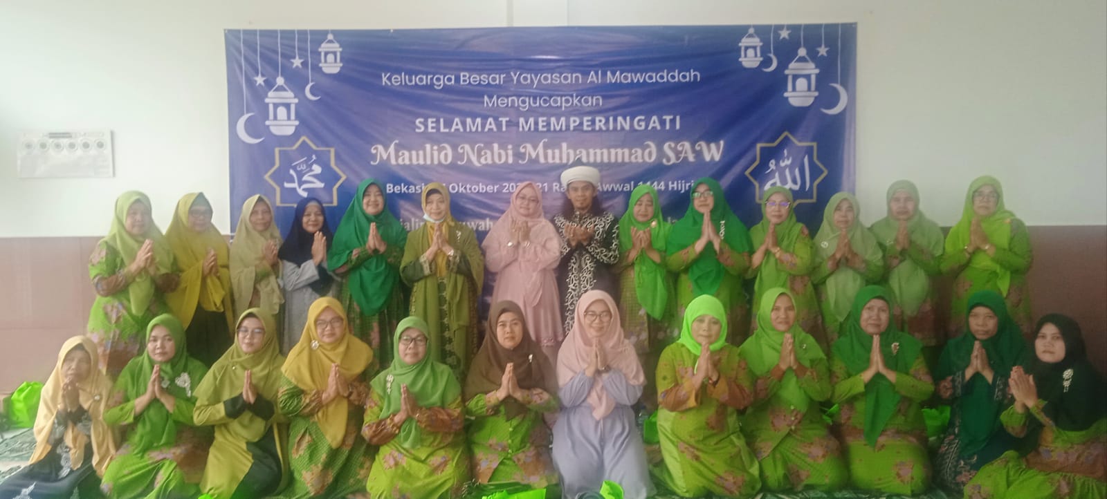 Hadirkan Ustadz Jaka Tingkir,  Ini Pesan Khusus Petinggi Yayasan Al Mawaddah Bekasi Meriahkan Peringatan Mauli