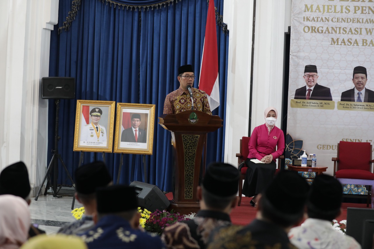 Ridwan Kamil Harap Rekomendasi ICMI dalam Mengambil Keputusan