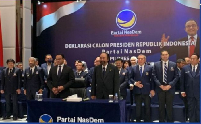 NasDem Resmi Usung Anies Capres 2024