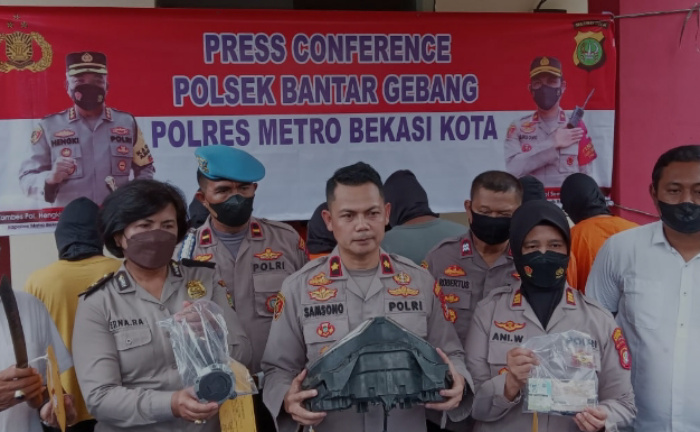 Posting Tangki CBR Hasil Curian di Facebook, 5 Penadah dan Pencuri Diringkus Polisi