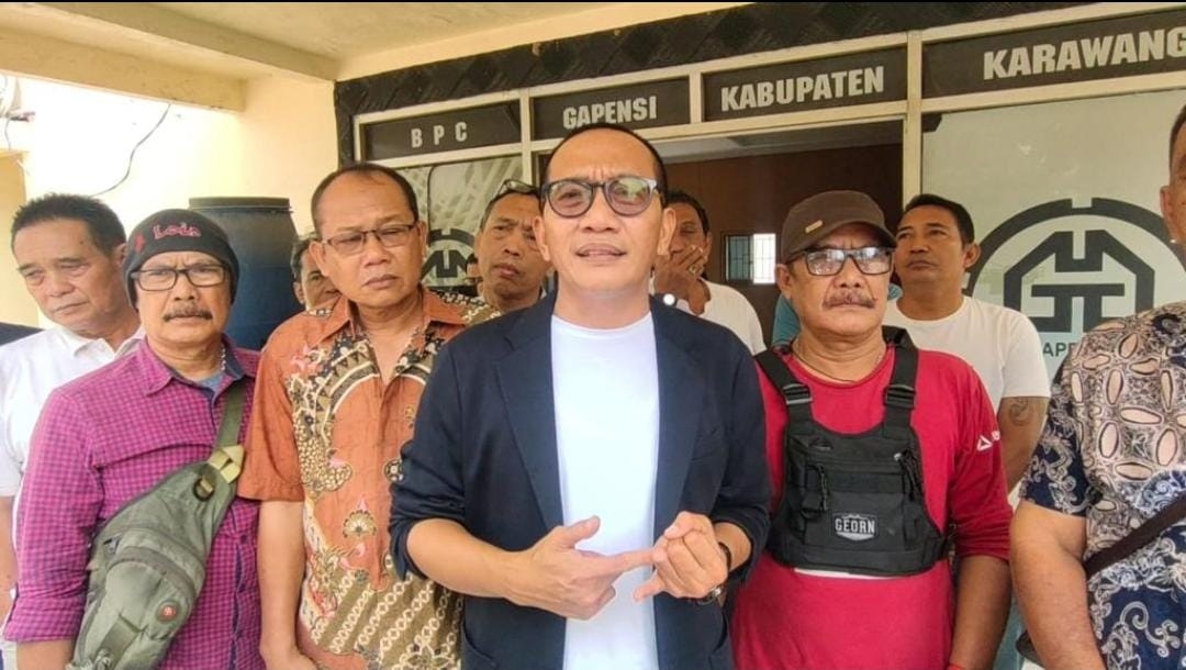 Puluhan Kontraktor Kumpul Jadwalkan Geruduk DPUPR Karawang